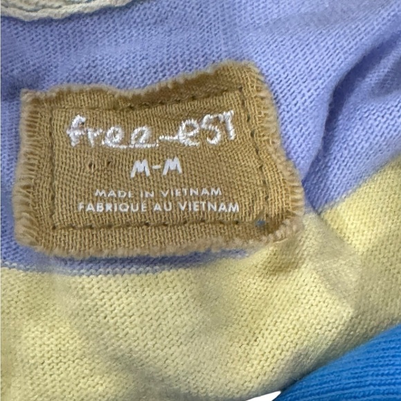 Free People Jackson Rugby Midi Bold striped dress Medium oversized EUC worn once - Picture 4 of 6